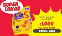 Mayorista 10 Nuggets pollo sadia crocante oferta