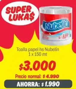 Mayorista 10 Nubelín toalla papel oferta