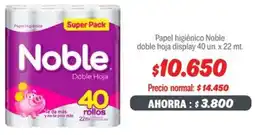 Mayorista 10 Noble doble hoja papel higiénico oferta