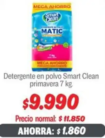 Mayorista 10 Smart clean detergente en polvo primavera oferta