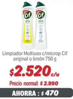 Mayorista 10 Cif limpiador multiuso c/microp oferta