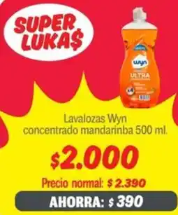 Mayorista 10 Wyn lavalozas concentrado mandarinba oferta