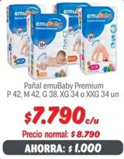 Mayorista 10 Emubaby premium pañal oferta