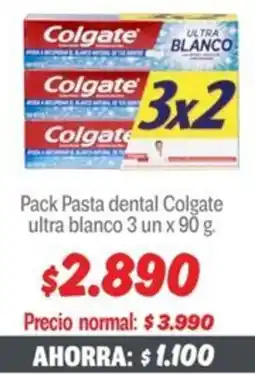 Mayorista 10 Colgate ultra blanco pack pasta dental oferta