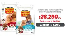 Mayorista 10 Master dog alimento para perros cachorros, adulto carne oferta