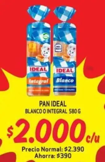 Mayorista 10 Pan ideal blanco o integral oferta