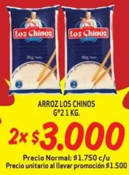 Mayorista 10 Los chinos arroz g° oferta