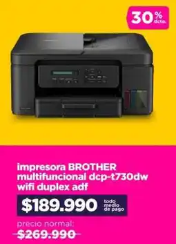 Ripley Brother impresora multifuncional oferta