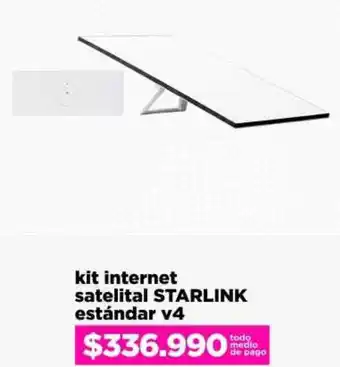 Ripley Starlink kit internet satelital estándar v4 oferta