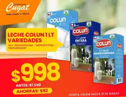 Cugat Colun leche oferta