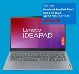 Movistar Samsung notebook ideapad slim oferta