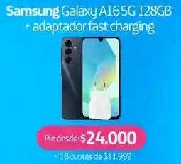 Movistar Samsung galaxy A165G oferta