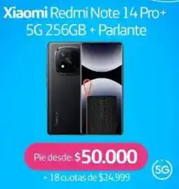 Movistar Xiaomi redmi note oferta