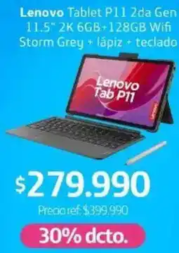 Movistar Lenovo Tablet P11 2da Gen 11.5" oferta