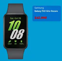 Movistar Samsung galaxy fit3 gris oscuro oferta