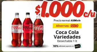 Unimarc Coca Cola Variedades oferta