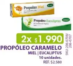 Farmacias Redfarma Propóleo caramelo oferta