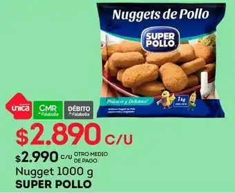 Tottus Nugget 1000 g super pollo oferta