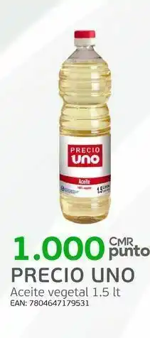 Tottus Precio uno aceite vegetal 1.5 lt oferta