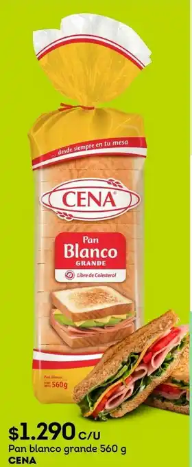 Tottus Pan blanco grande 560 g cena oferta