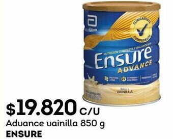 Tottus Advance vainilla 850 g ensure oferta