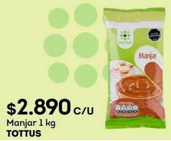 Tottus Manjar 1 kg tottus oferta