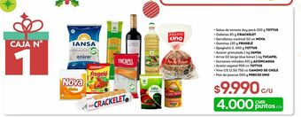 Tottus Cajas navideñas oferta