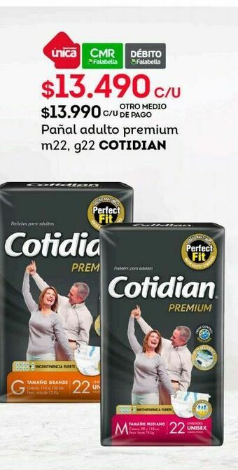 Tottus Pañales para adultos cotidian oferta