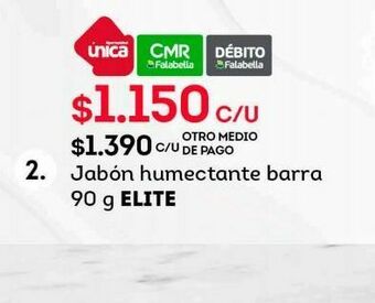 Tottus Jabón de tocador elite oferta