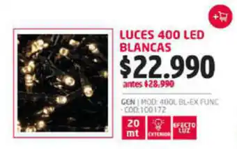 Casa Royal Luces 400 LED Blancas oferta