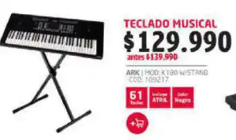 Casa Royal Teclado Musical oferta