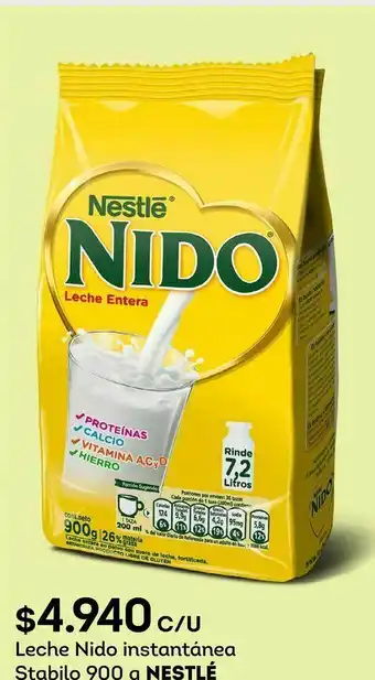 Tottus Leche nido instantánea nestlé oferta