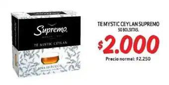 Mayorista 10 Te mystic ceylan supremo oferta