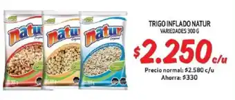 Mayorista 10 Trigo inflado natur variedades oferta