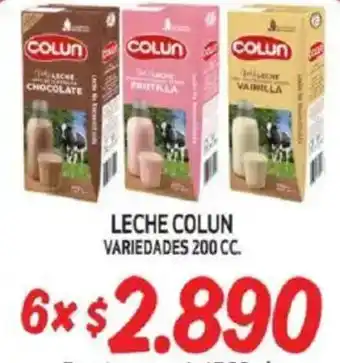 Mayorista 10 Leche colun variedades oferta