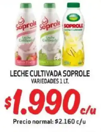 Mayorista 10 Leche cultivada soprole variedades oferta