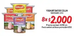 Mayorista 10 Yoghurt batido colun variedades oferta
