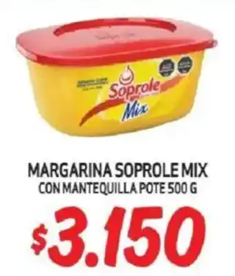 Mayorista 10 Margarina soprole mix con mantequilla pote oferta