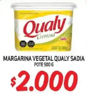 Mayorista 10 Margarina vegetal qualy sadia pote oferta