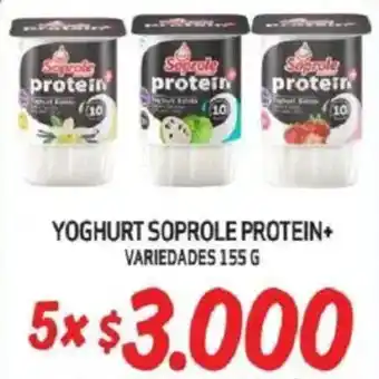 Mayorista 10 Yoghurt soprole protein+ variedades oferta