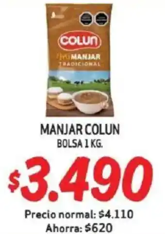 Mayorista 10 Manjar colun bolsa oferta