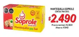 Mayorista 10 Mantequilla soprole con sal pan oferta