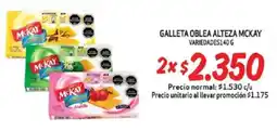 Mayorista 10 Galleta oblea alteza mckay variedades oferta
