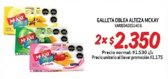 Mayorista 10 Galleta oblea alteza mckay variedades oferta