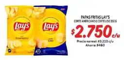 Mayorista 10 Papas fritas lay's corte americano o corte liso oferta