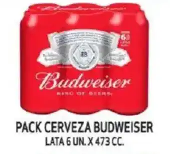Mayorista 10 Pack cerveza budweiser lata oferta