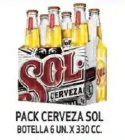 Mayorista 10 Pack cerveza sol botella oferta