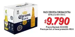Mayorista 10 Pack cerveza corona extra botella oferta
