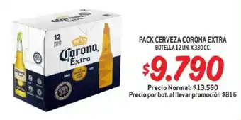 Mayorista 10 Pack cerveza corona extra botella oferta