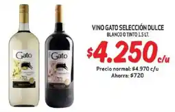 Mayorista 10 Vino gato selección dulce blanco o tinto oferta